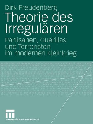 cover image of Theorie des Irregulären